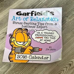 garfield 2016 calendar jim davis